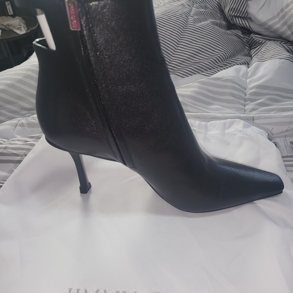 Jimmy Choo Black Heeled Boots